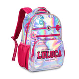 LULUCA MOCHILA DE COSTAS PRATA LU24012