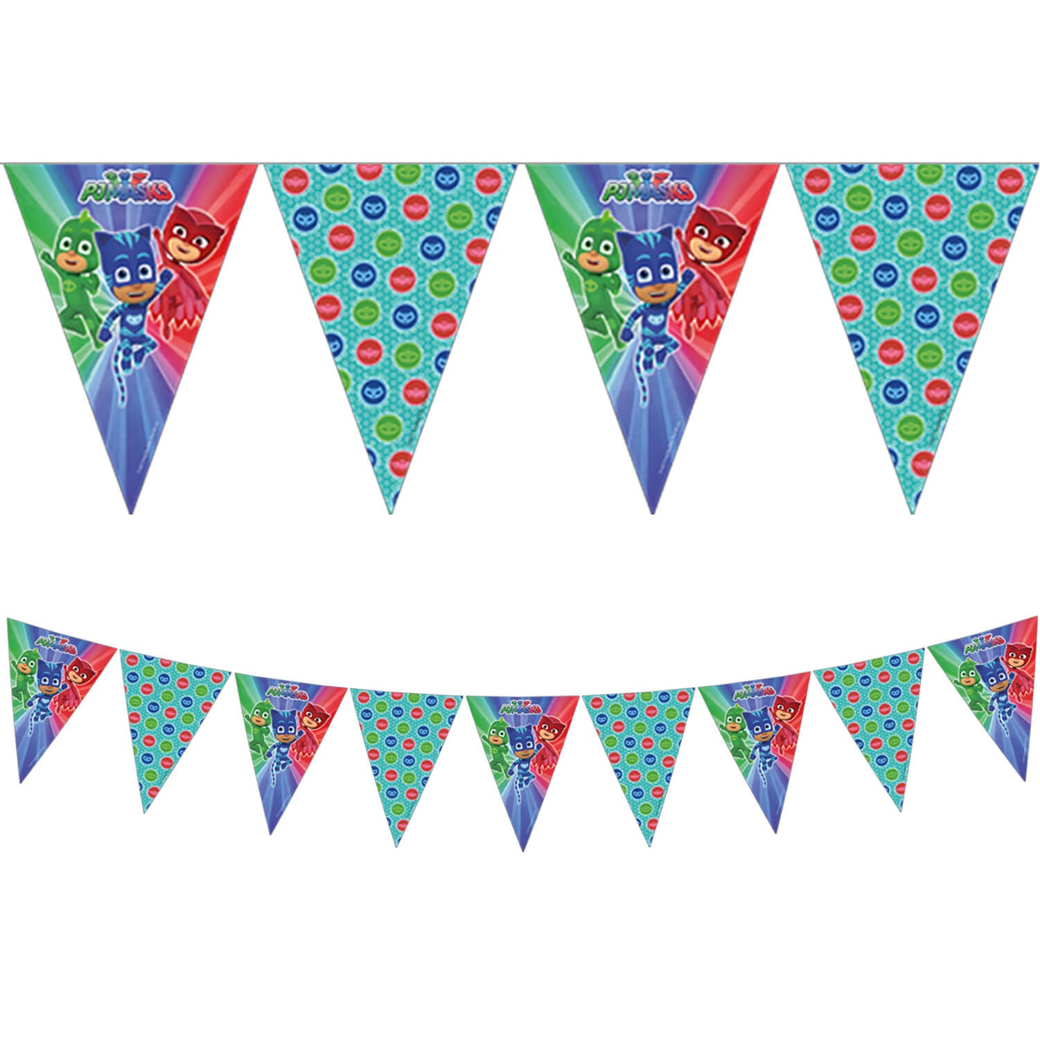 88636 Bandeira Triângulo (9 bandeiras) 1UN