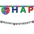 88638 Banner de papel recortado Happy Birthday 1UN