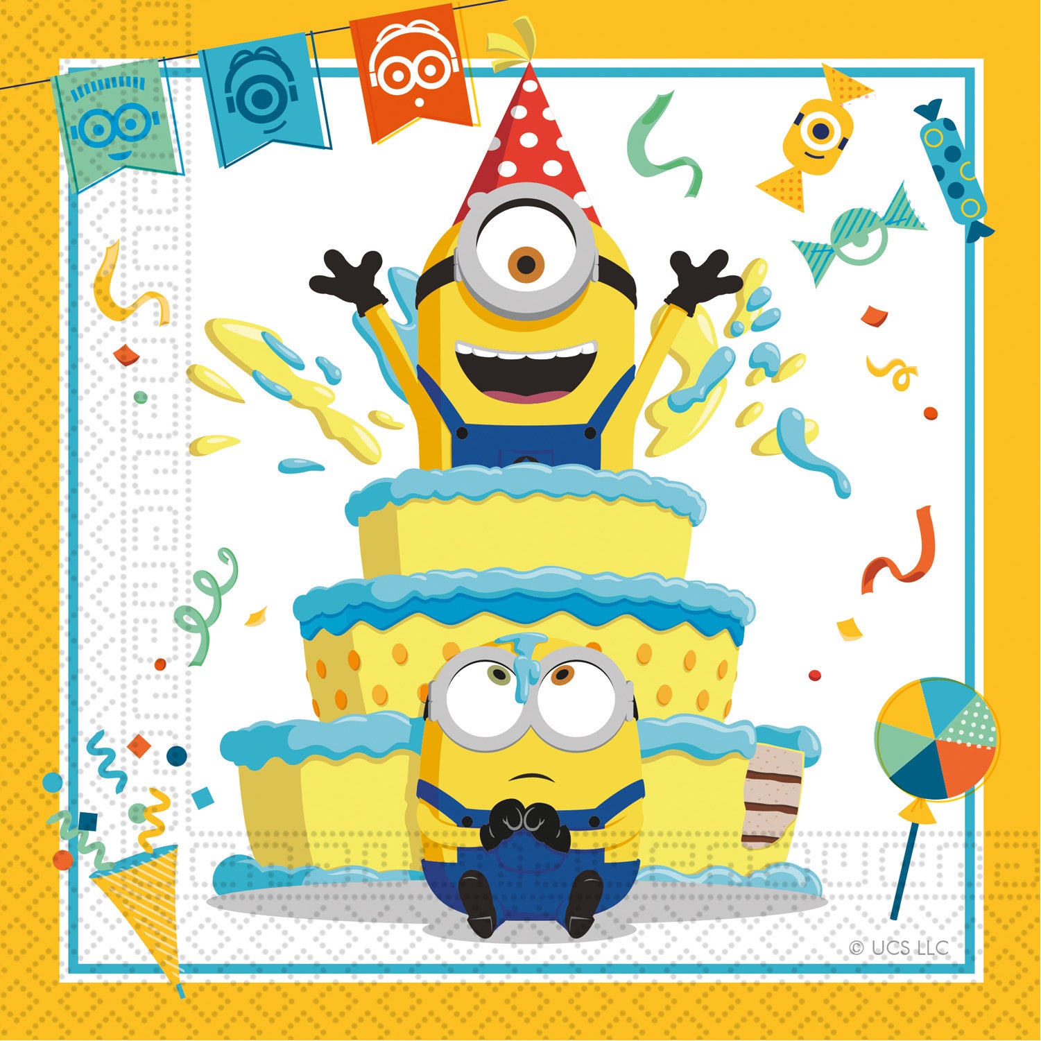 92136 Guardanapos de Papel duplo FSC 33x33cm 20UDS