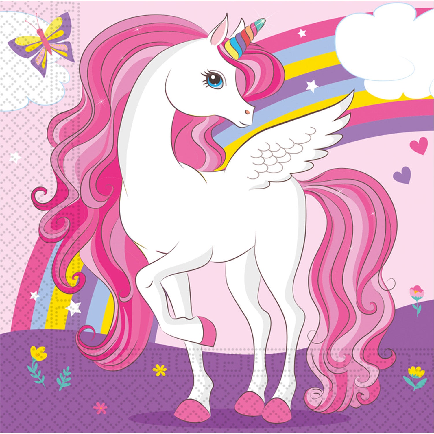 93760 Guardanapos de papel duplo FSC 33x33cm 20UDS