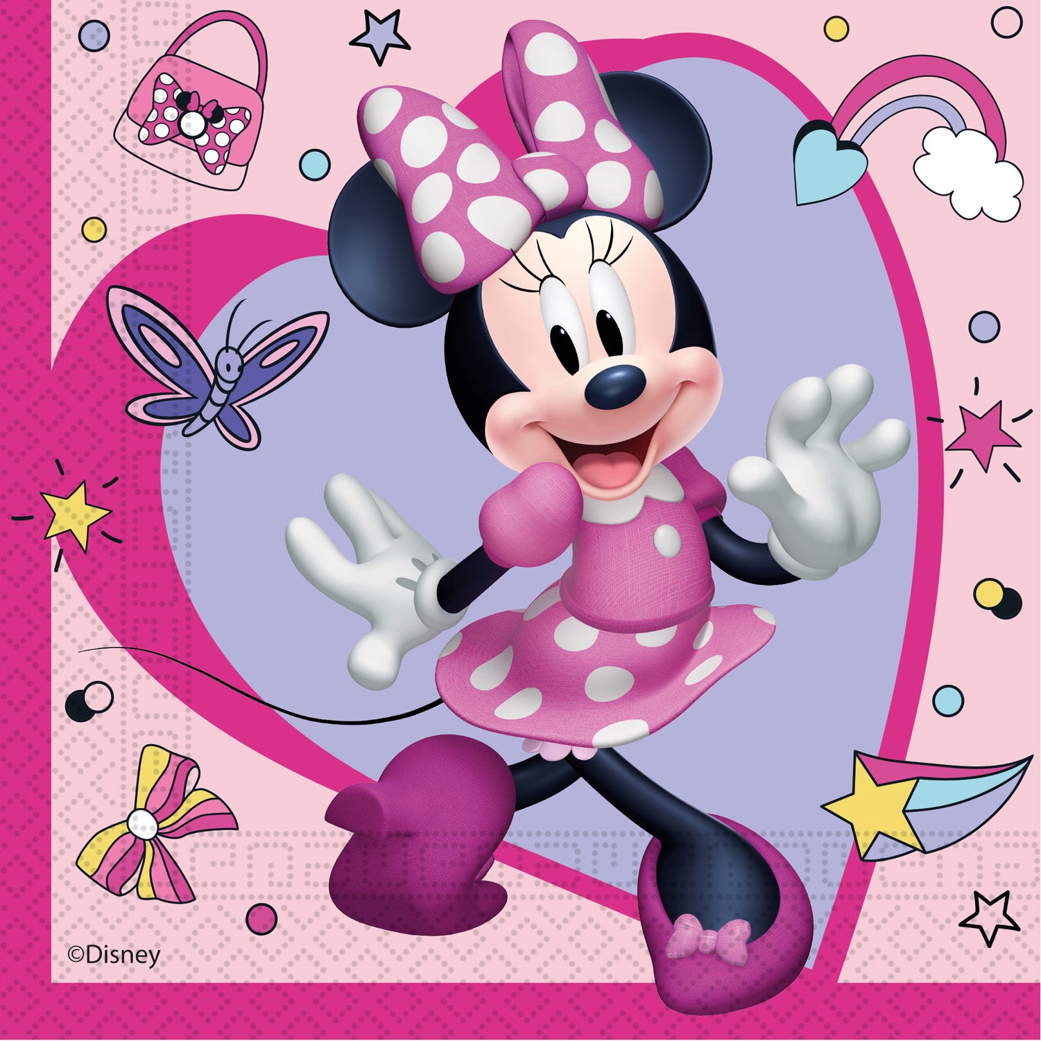 93832 Guardanapos de papel duplo FSC 33x33cm 20UDS