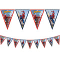 93867 Banner de bandeira triangular de papel FSC (9 bandeiras) 1UN