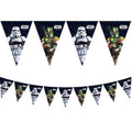 93883 Banner de bandeira triangular de papel FSC (9 bandeiras) 1UN