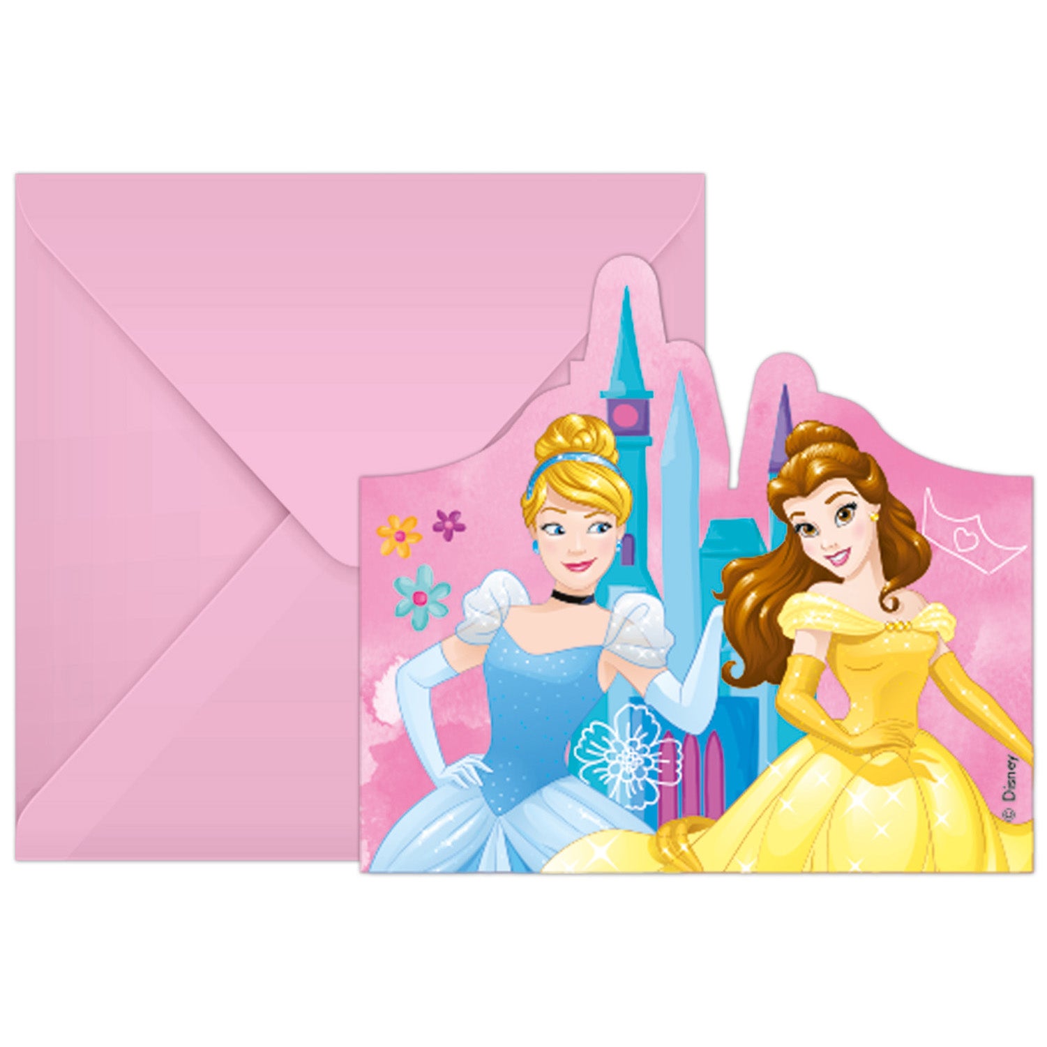 93945 Convites e envelopes pr?cortados FSC 6UDS