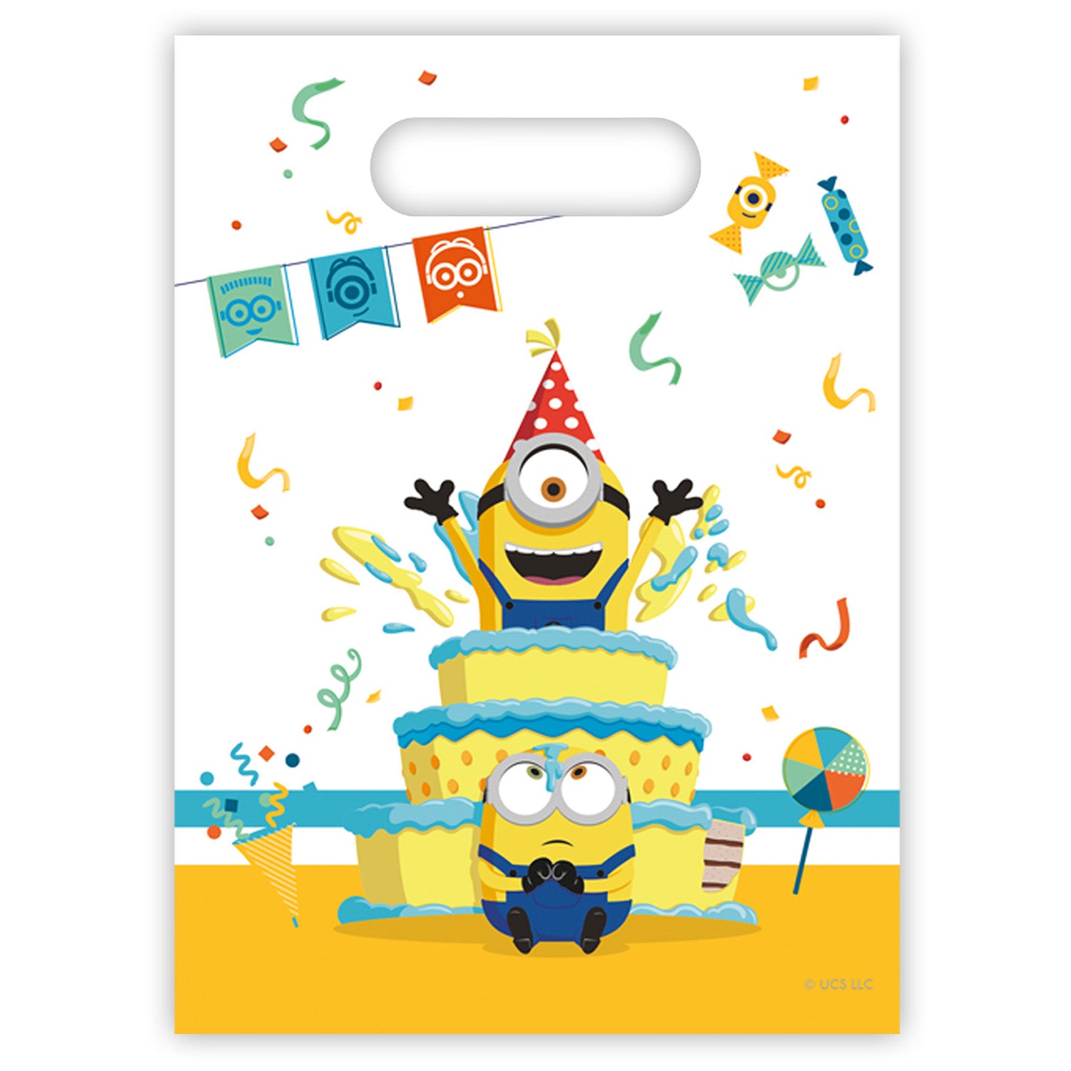 94099 Saco Plásticos para Festas 6 UDS