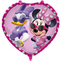 94989 Balão Foil Coração Minnie Junior 46cm 1UN