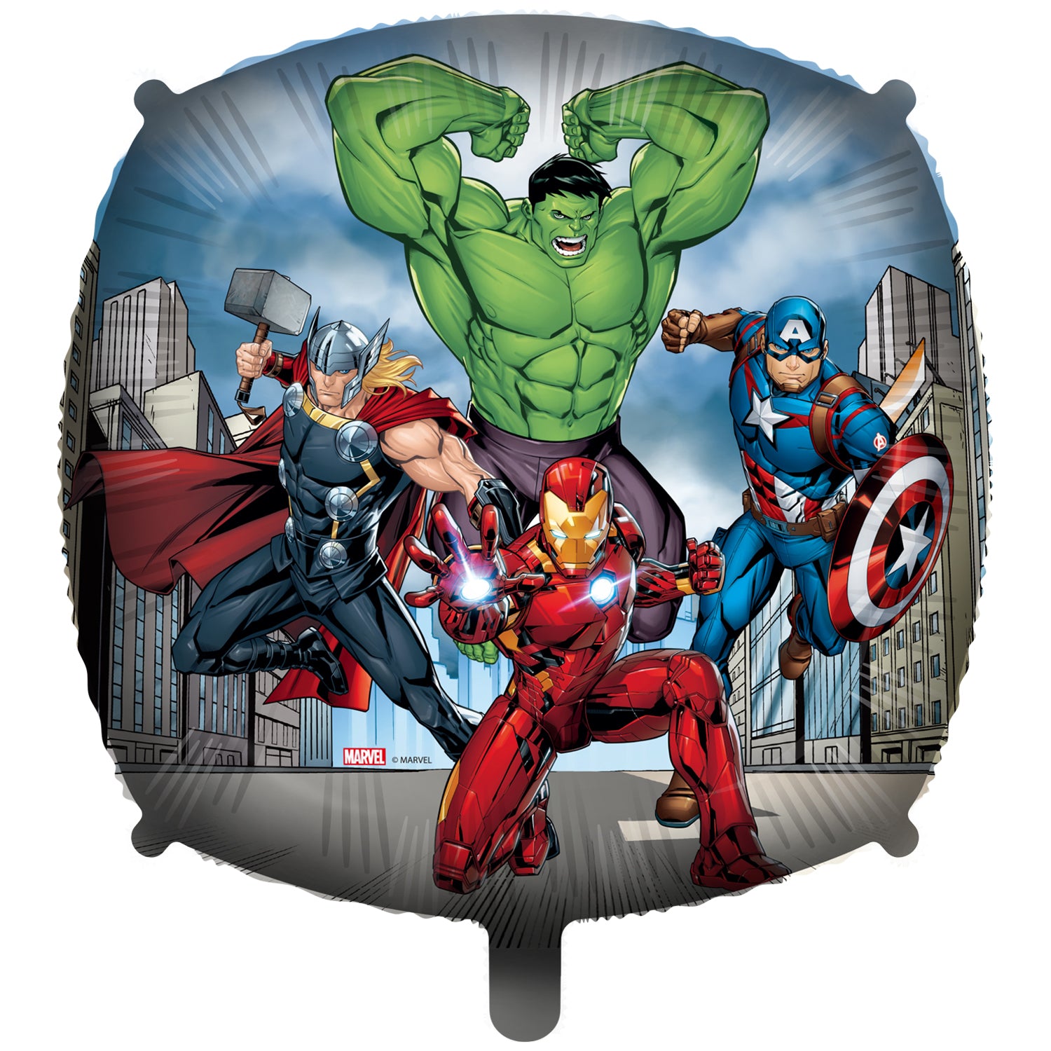 94994 Balão Foil Quadrado dos Vingadores 46cm 1UN