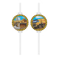95475 Canudos de papel medalhão FSC 4UDS