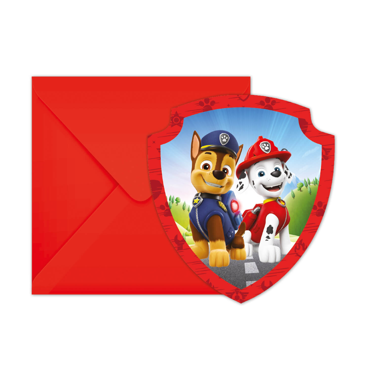 95602 Convites e envelopes procortados FSC 6UDS