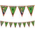 95661 Banner de bandeira triangular de papel FSC (9 bandeiras) 1UN