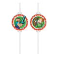 95663 Canudos de papel medalhão FSC 4UDS
