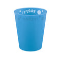 96199 Copo Party Reutilizável Semitransparente 250ml Azul 1UD