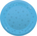 96212 Prato Semitransparente Reutilizável Festa 21cm Azul 1UD