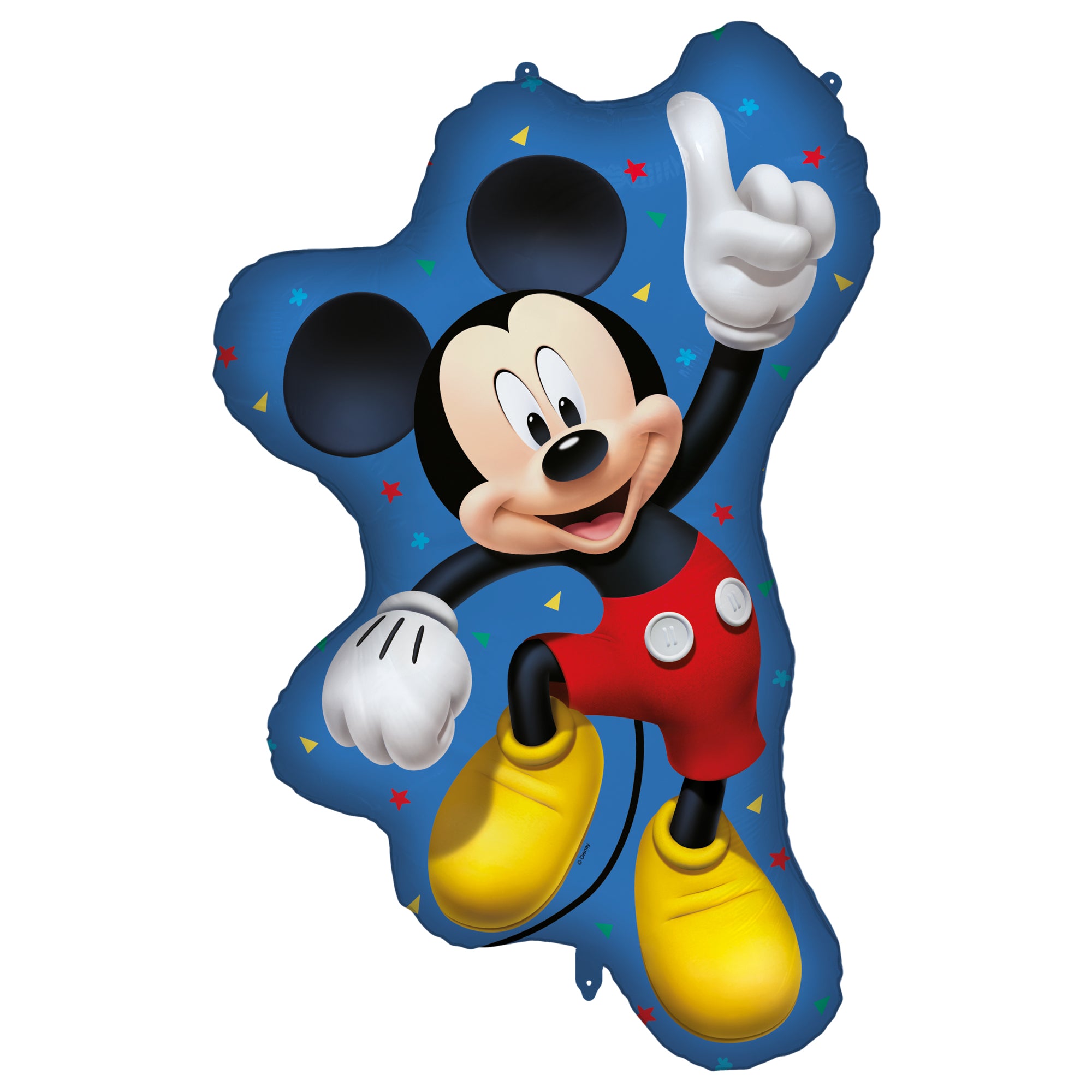 97008 Mickey Shaped Supersize Foil Balloon 97x60cm