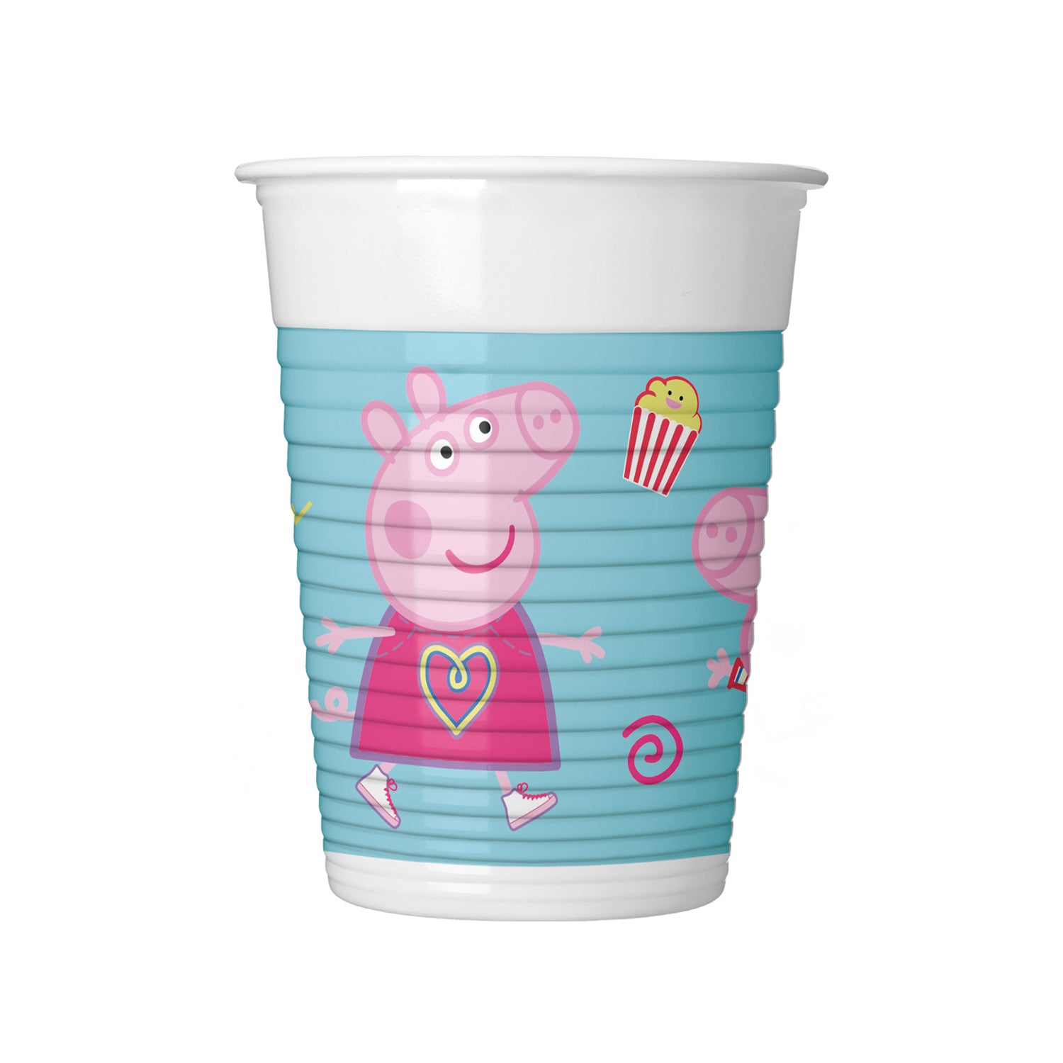 97035 Copos Plásticos 200ml (WM) 6UDS