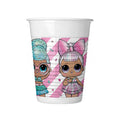 97038 Copos Plásticos 200ml (WM) 6UDS