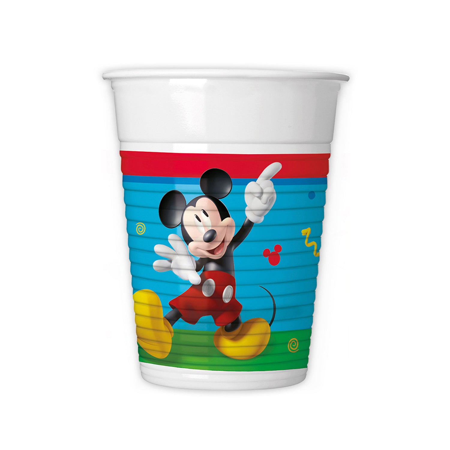97039 Copos Plásticos 200ml (WM) 6UDS