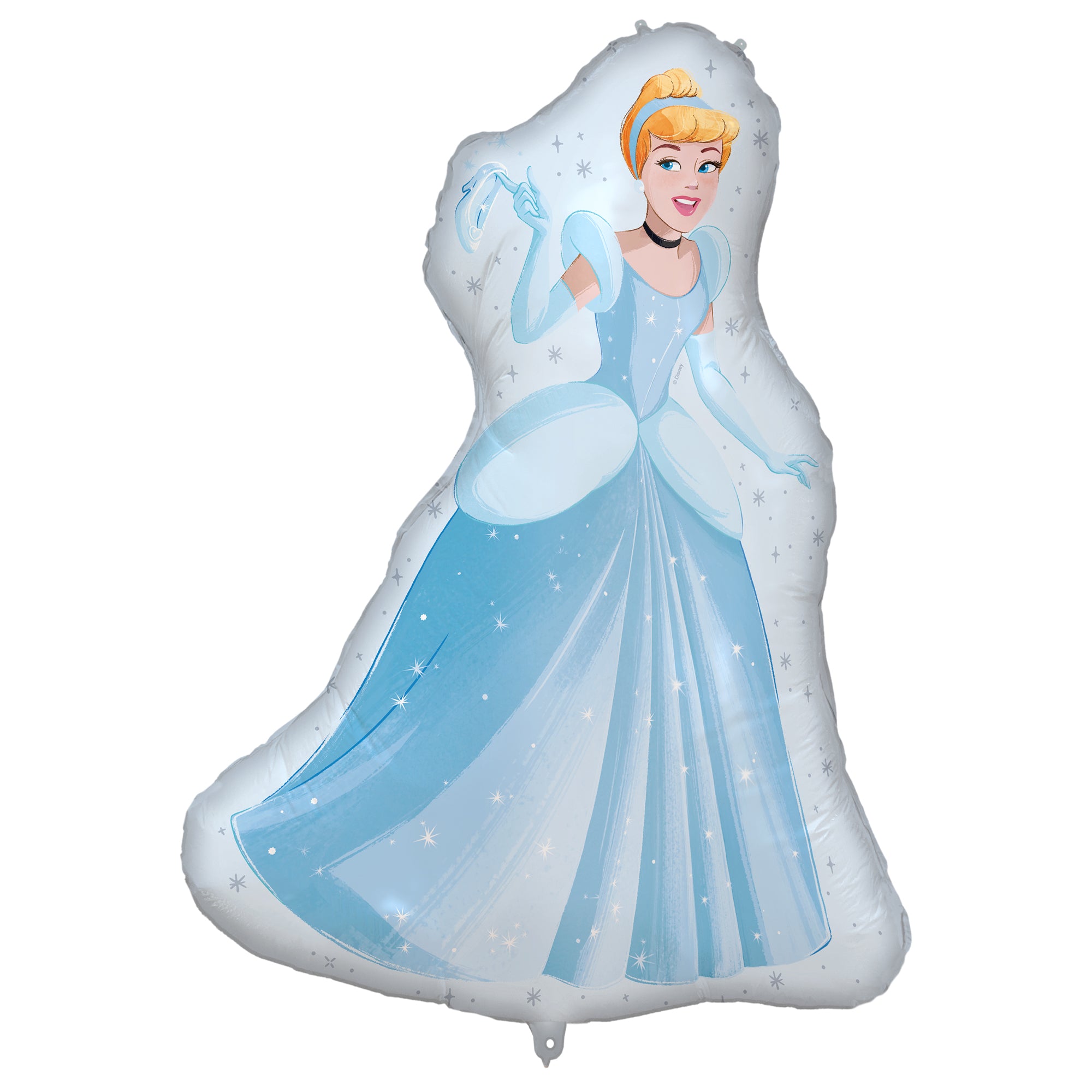 97179 Princess Cinderella Shaped Supesize Foil Balloon 97x75cm