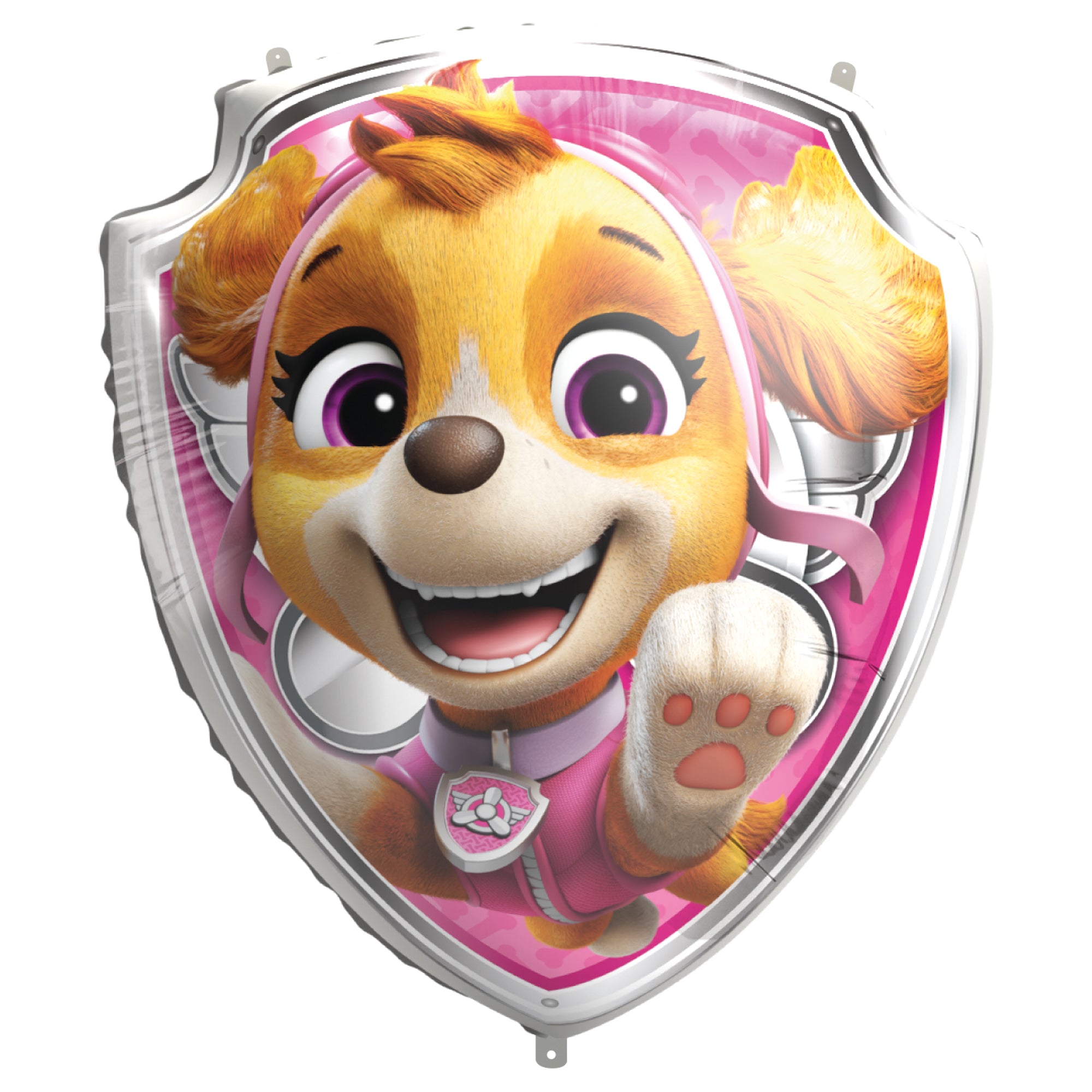 97183 Paw Patrol - Skye Shaped Supersize Foil Balloon 68x75cm