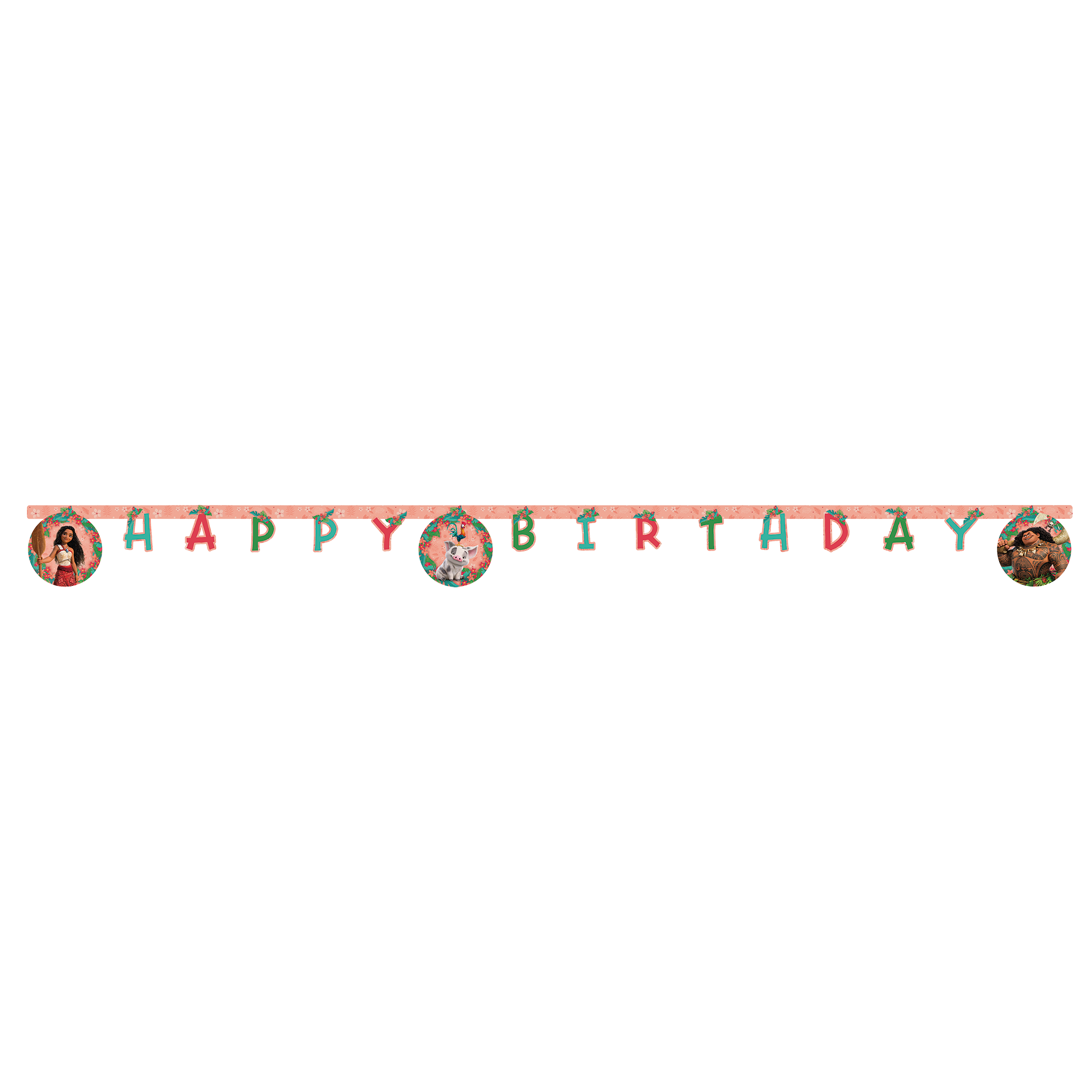 97205 FSC Happy Birthday Die-Cut Paper Banner 1 UDS