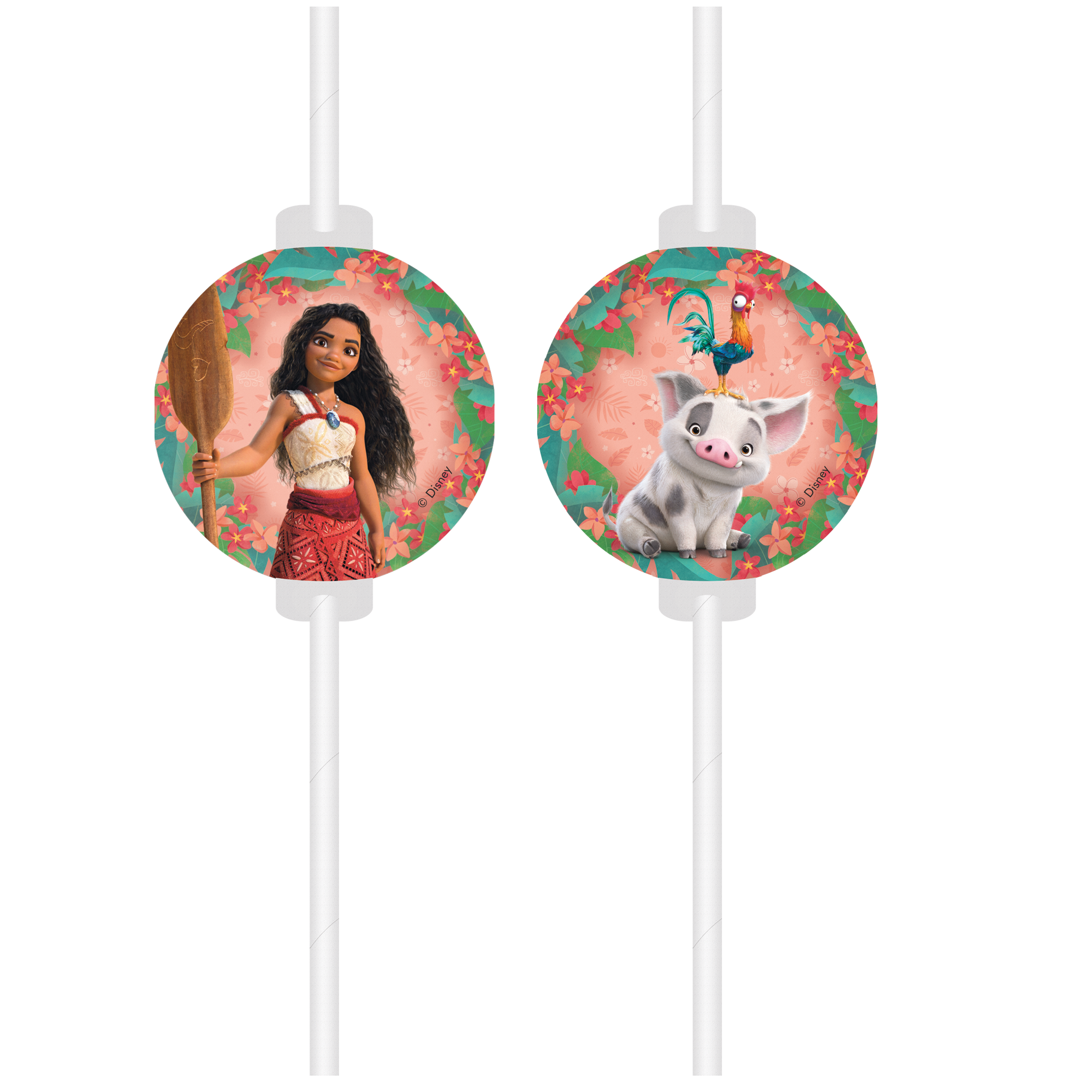97380 FSC Medallion paper drinking straws 4 UDS