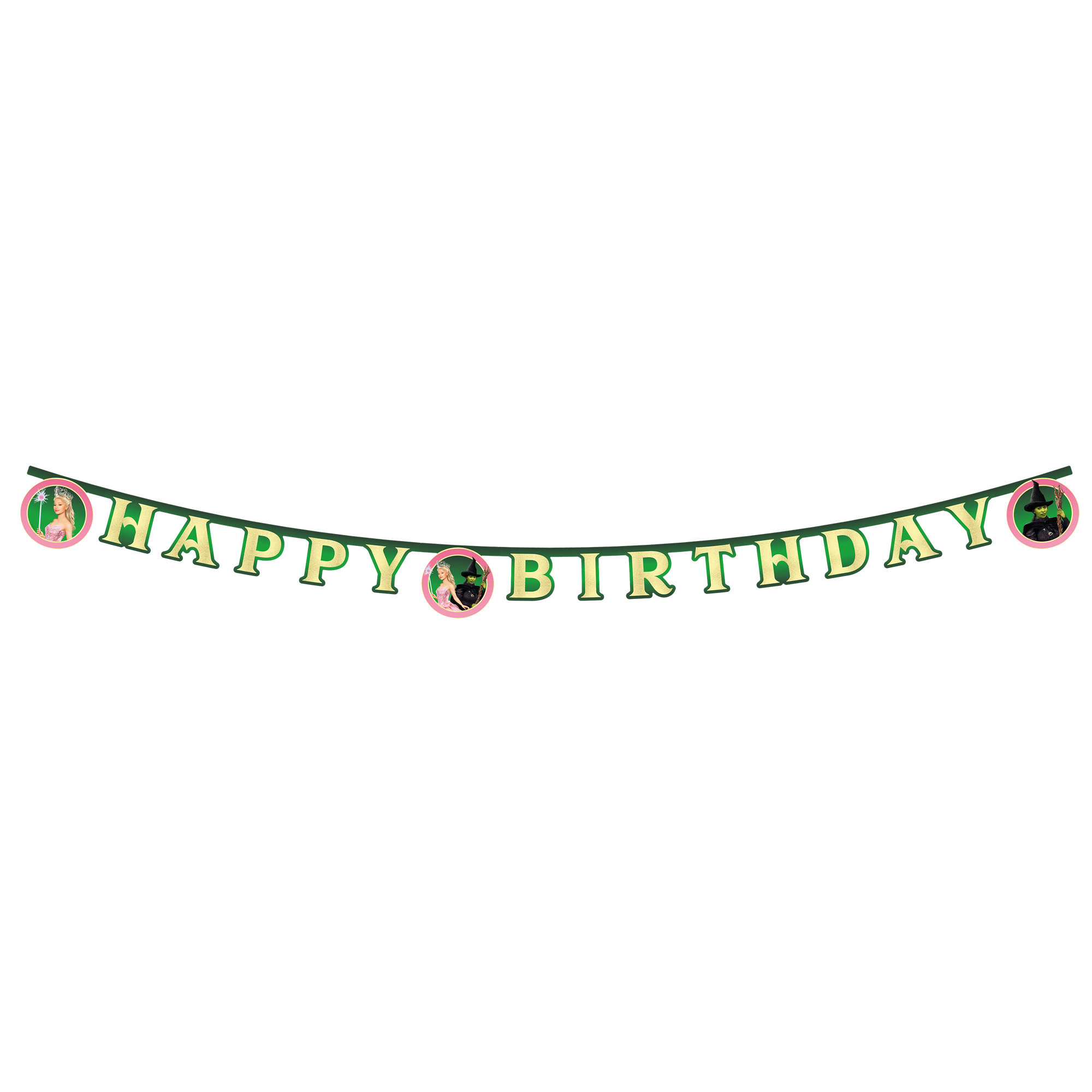 98291 FSC Happy Birthday Die-Cut Paper Banner