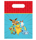 98418 "6 Plastic bags POKEMON TPCI DECORATA PARTY "