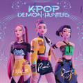 98641 20 2-ply Paper Napkins 33X33 K-POP DEMON HUNTERS DEC. PARTY