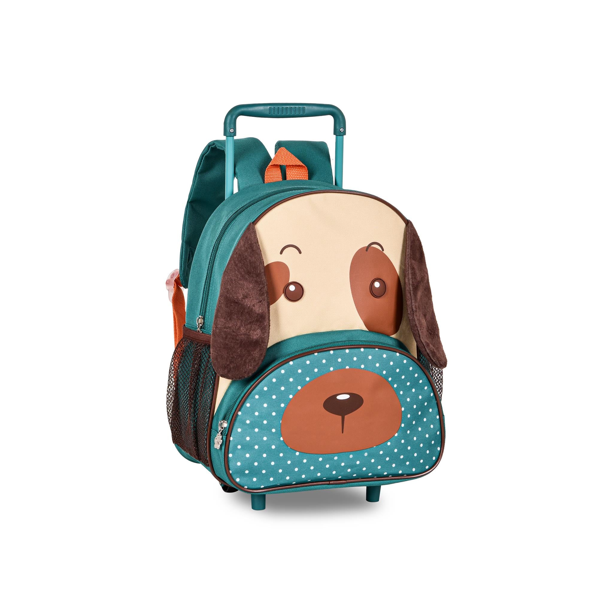 CLIO MOCHILA INFANTIL TROLLEY CACHORRINHO MARRÃO 13" CP2003BVD
