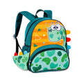 CLIO MOCHILA INFANTIL DINOSSAURO VERDE/LARANJA 13" CP2007DVD