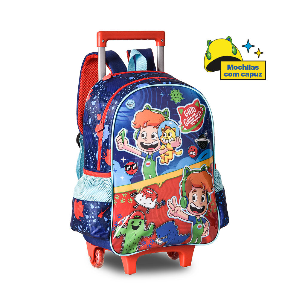 GATO GALÁCTICO MOCHILA TROLLEY 16" GG2078K