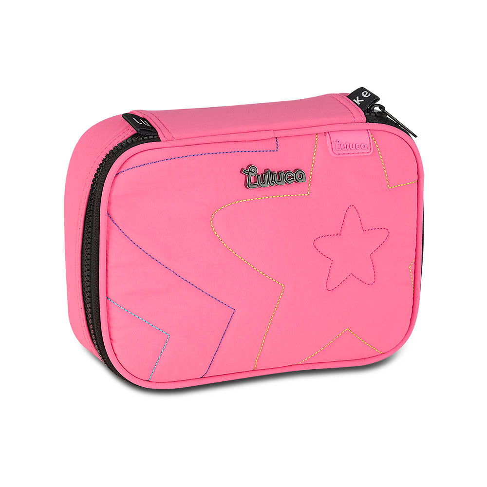 LULUCA Estojo rosa LU27032