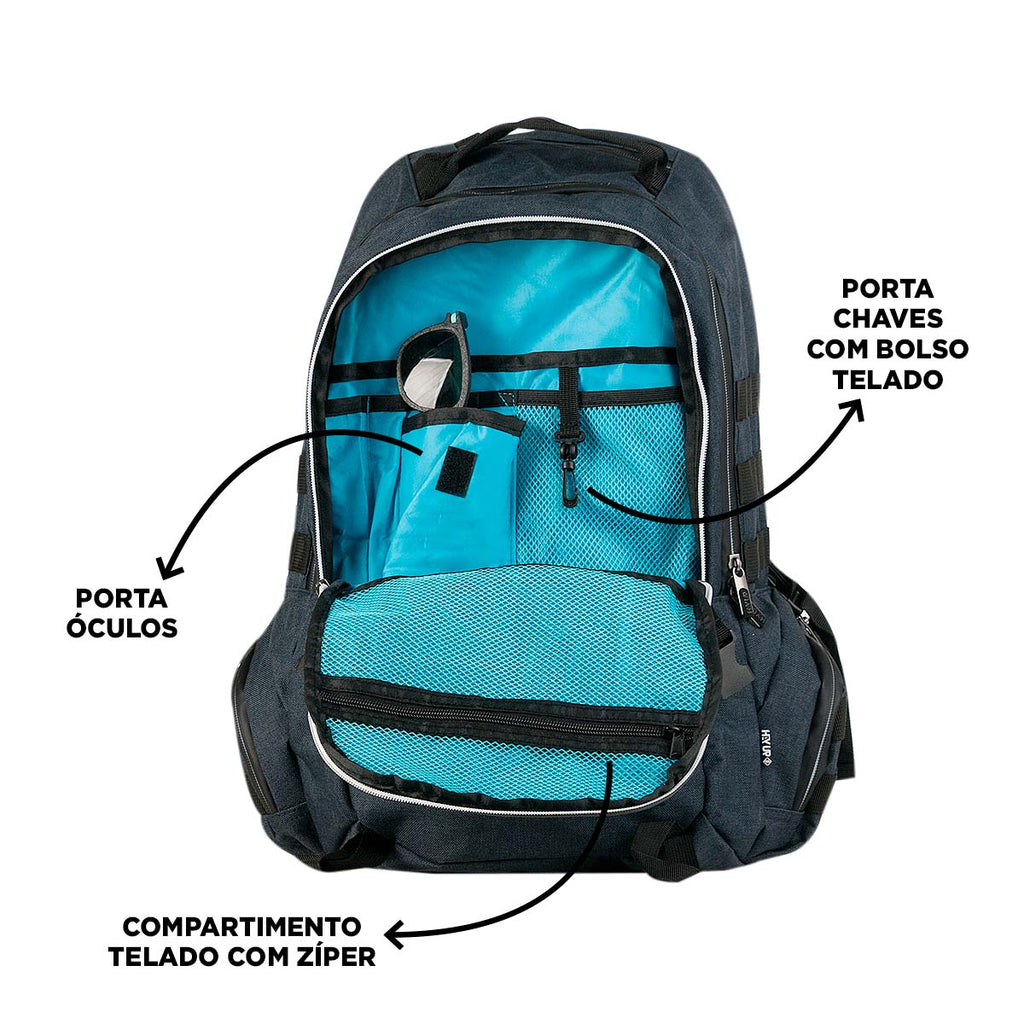 HAYUP Mochila de costas  de 17 polegadas  HU2197