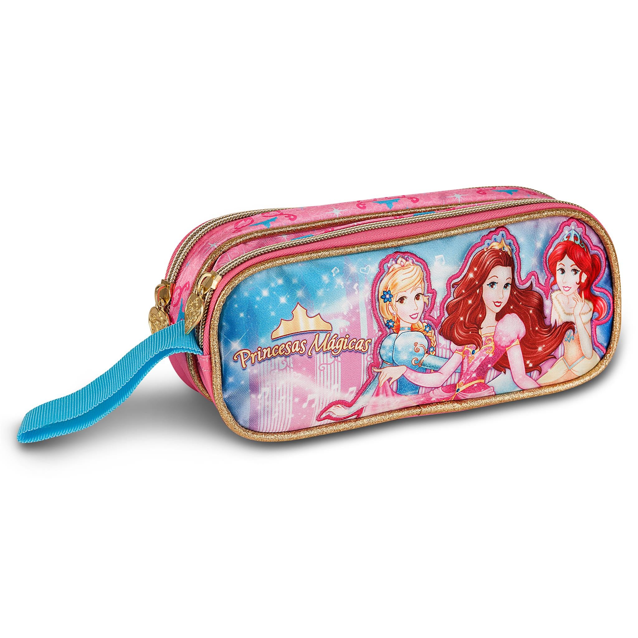 CLIO KIT PRINCESAS M. TROLLEY 16" E LANCHEIRA E ESTOJO PR3562KT