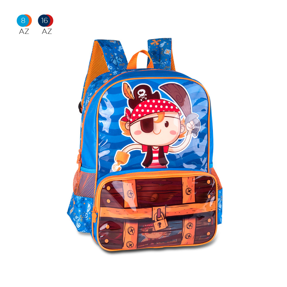Piratinha Mochila de costas  de 16 polegadas PT3071J