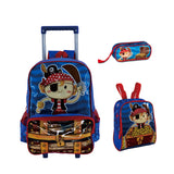Piratinha conjunto 3 peças Azul  PT3072KT