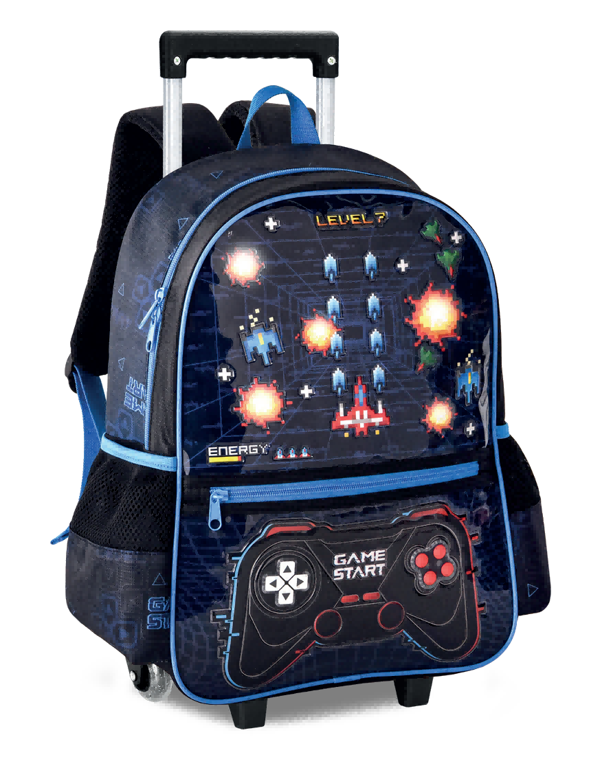 VIDEO GAME TROLLEY 16P COM LUZ VD24673K